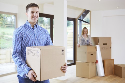 Moving day logistics for a Chislehurst property