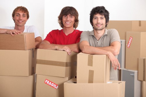 Furniture storage facility in Chislehurst with secure household item units