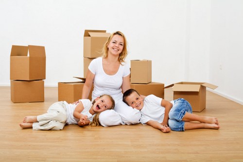 Organized storage units in Chislehurst for household items