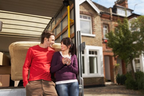 Prepared moving boxes for local removals in Chislehurst